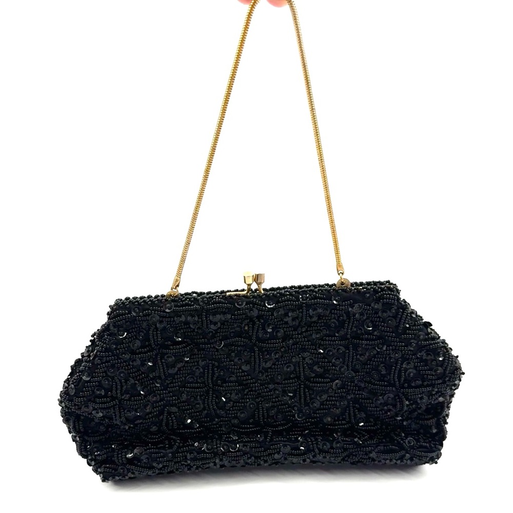 Vintage 50’s Beaded/Sequin Evening Bag/Cocktail Clutch
